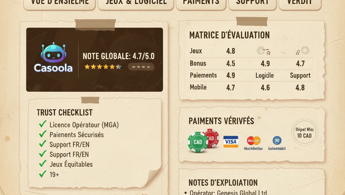 Méthode d'évaluation